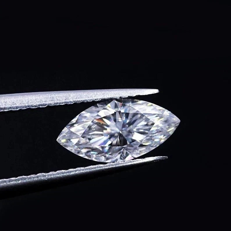 2.00 Cts MARQUISE Cut Certified Lab Grown CVD Diamond D Color VVS1 Clarity