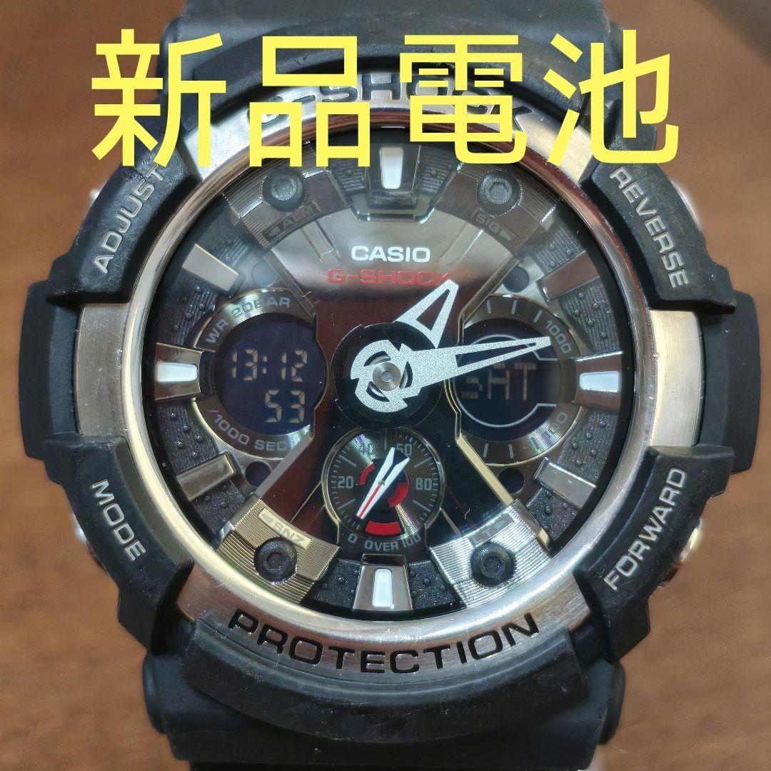 Casio G-SHOCK GA-200-1AJF Black Watch Battery Replaced