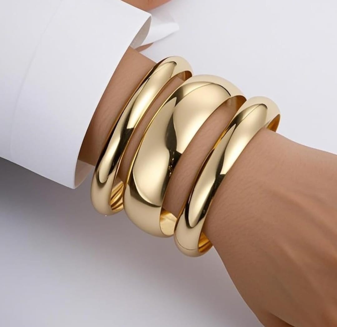 Indian bollywood gold plated braclet set for women and girls