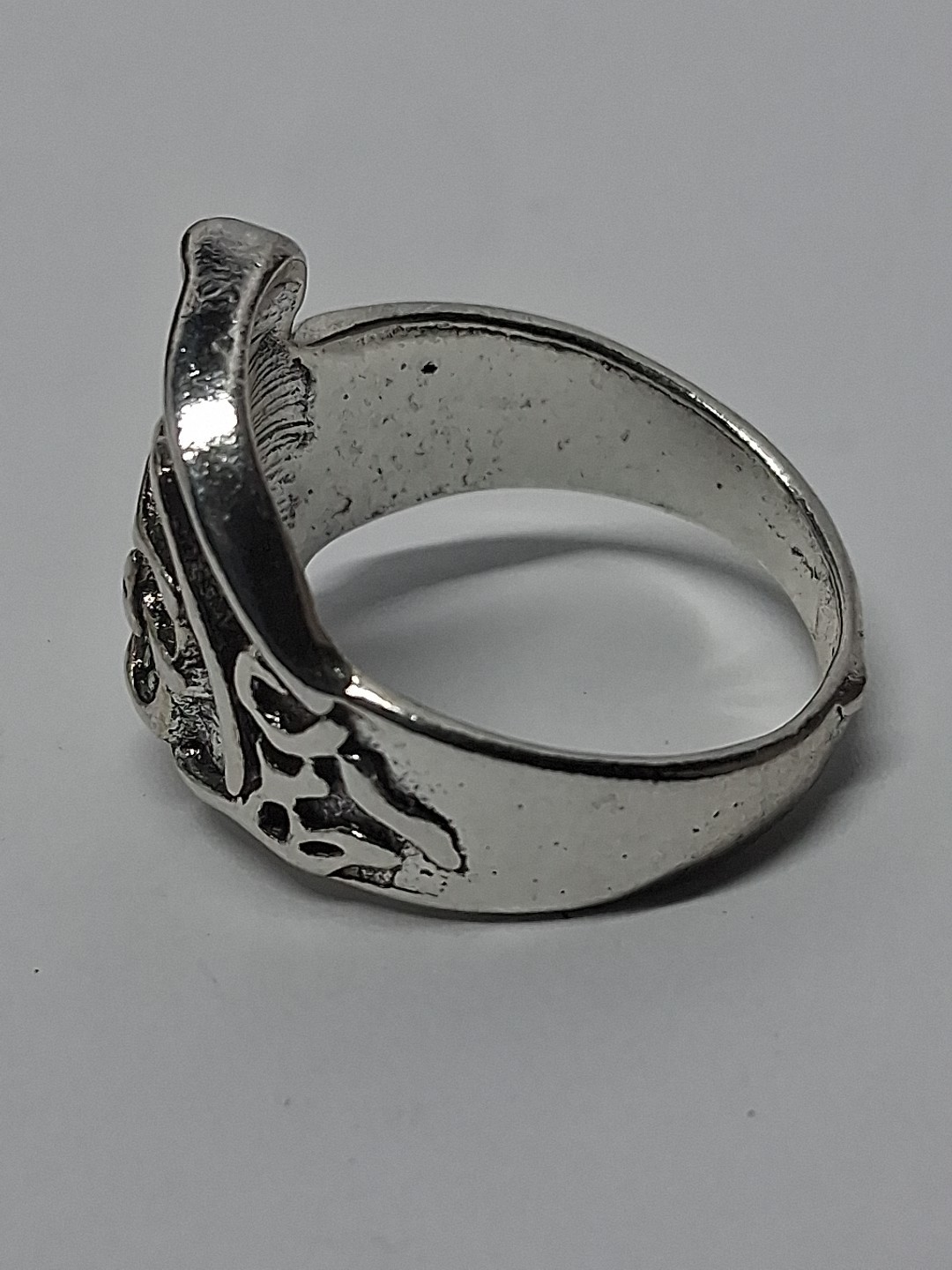 Vintage Gothic Skull Ring Punk Skeleton Biker Ring for Men & Women