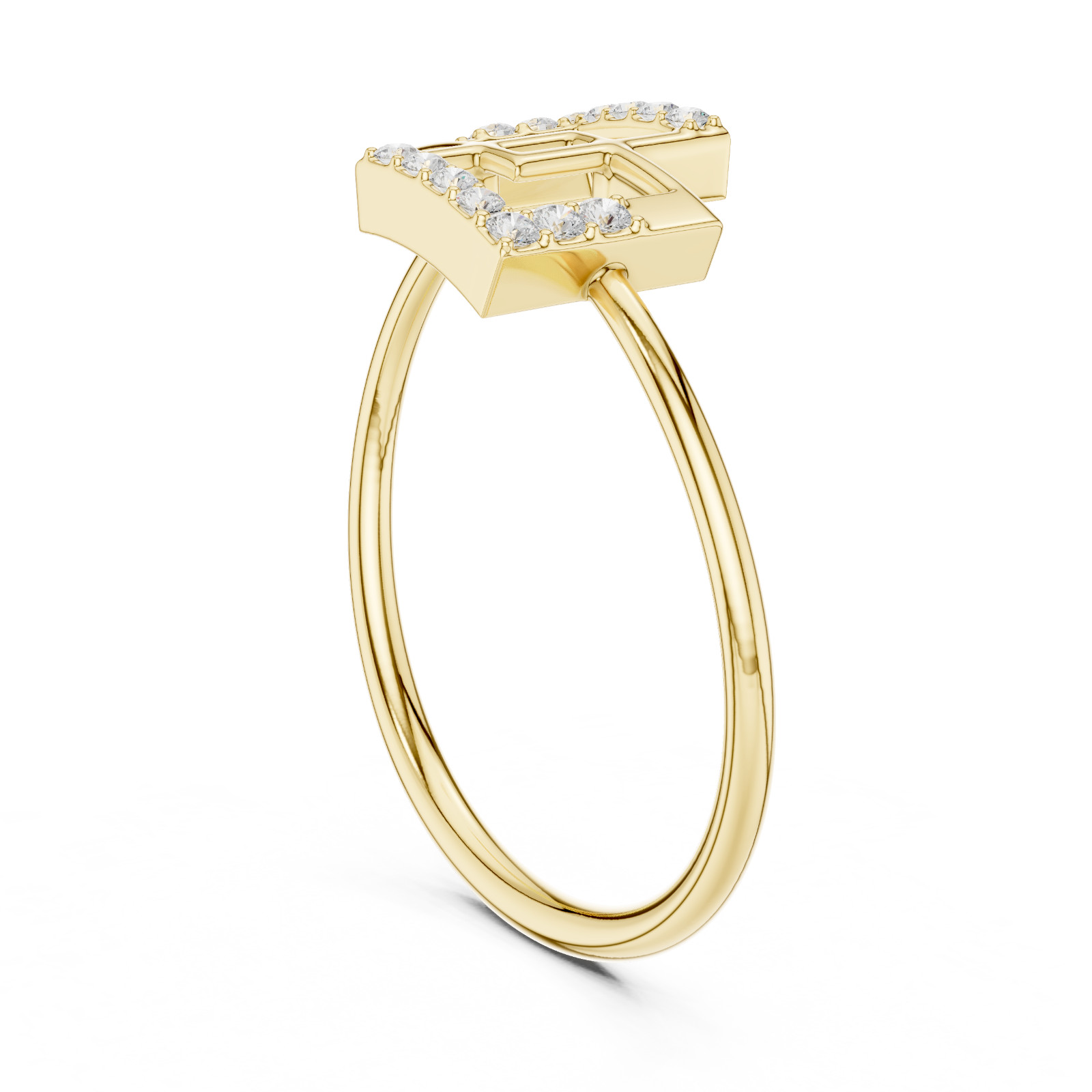 14 Pcs Natural Round Classic Diamond Ring Women Fine Jewelry Gift 925 Silver
