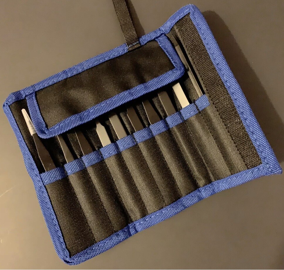 10pc Professional Tweezers Set for modelling hobby Jewelry Repair