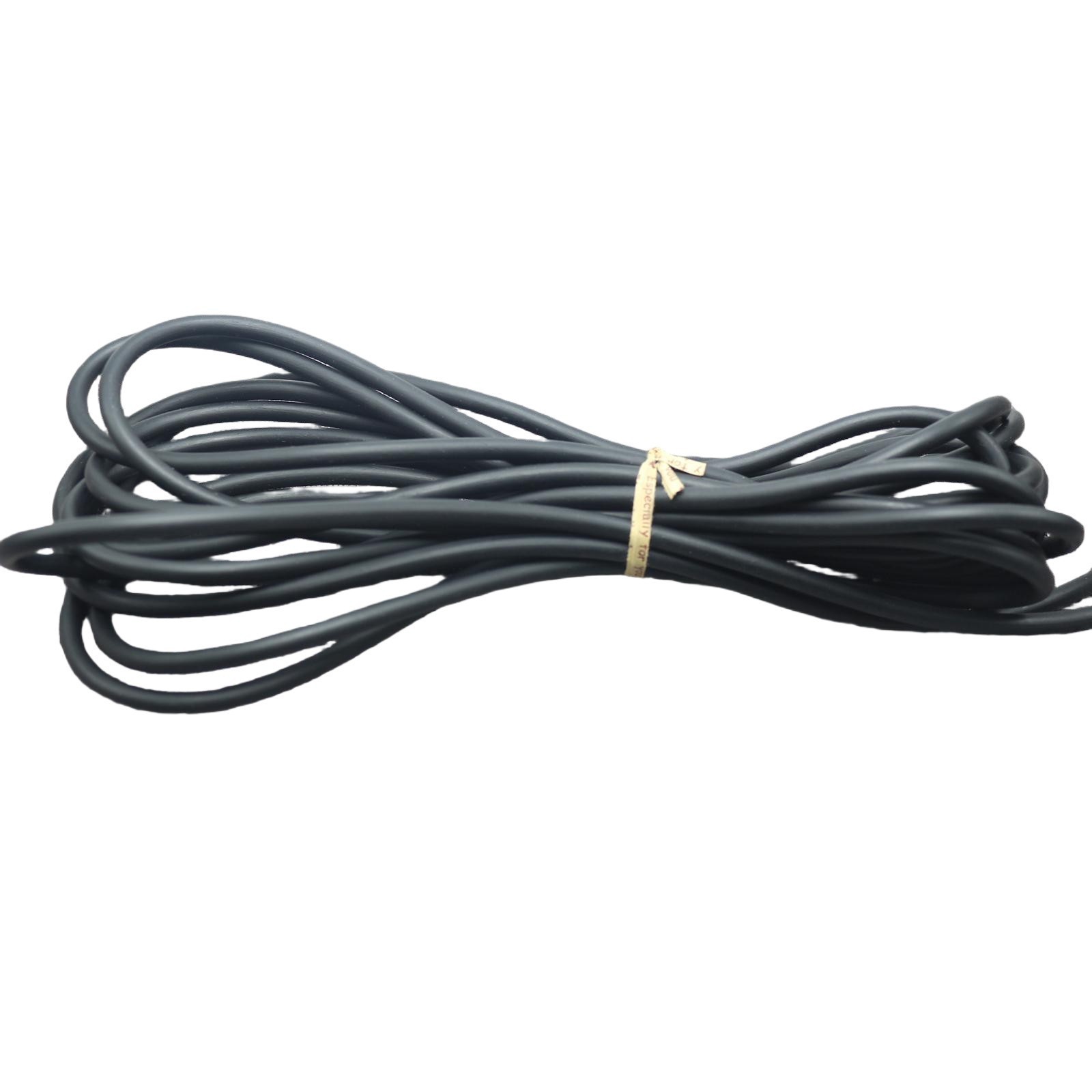 3 Meter Black 4mm Solid Rubber Jewelry Cord String for Jewelry Pendants Craft