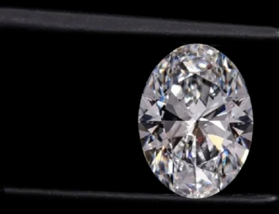 Loose CVD Lab-Grown Diamond 5 x 7 mm Oval – D Color – Clarity IF Certified