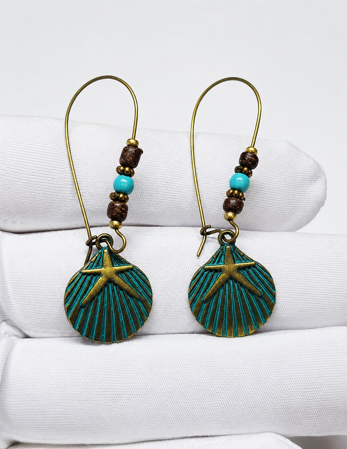 Vintage Boho Style Dangle Drop Shell Style Earrings For Women Fashion Jewelry
