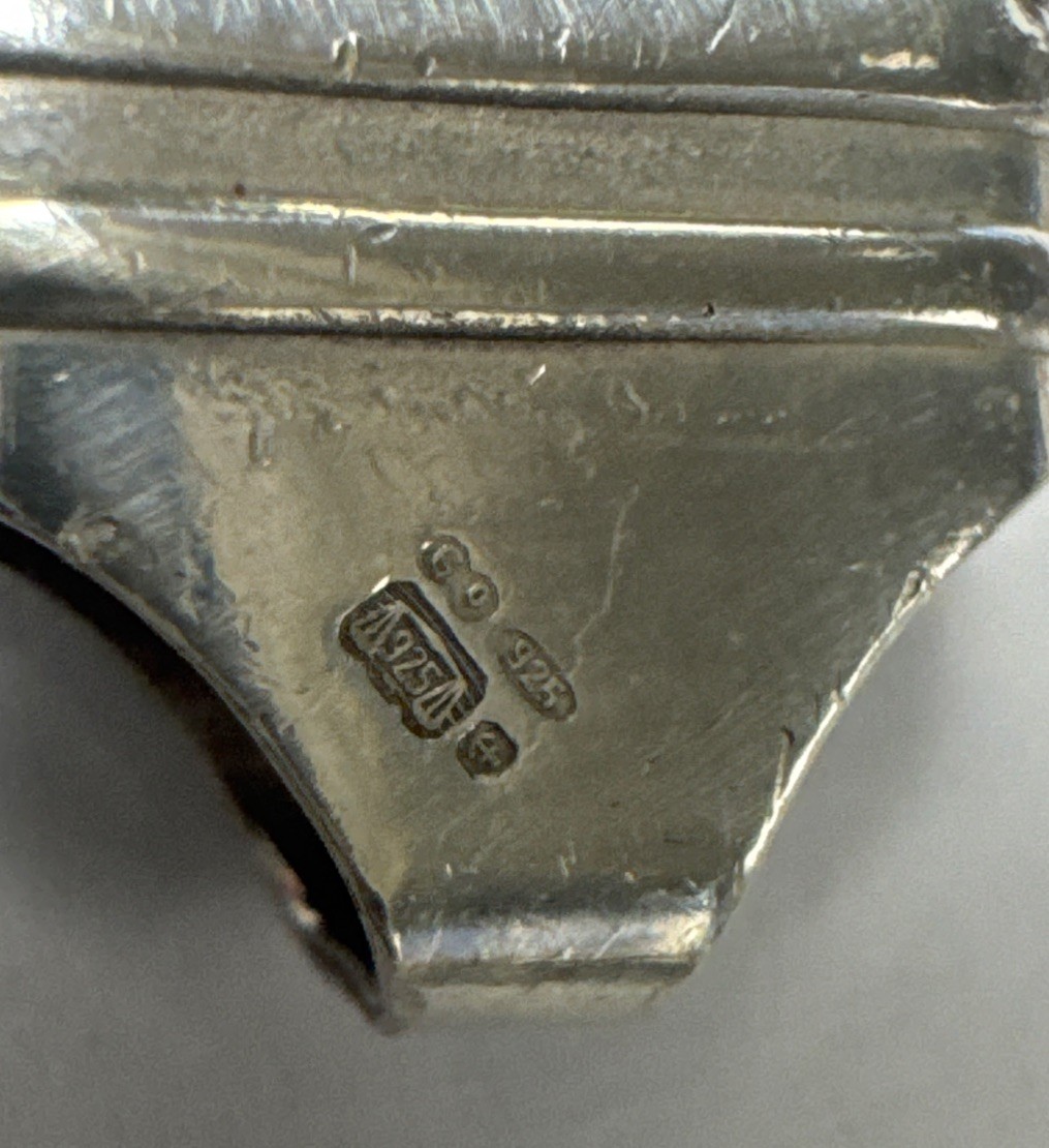 Sterling Silver 3-Bar ID Identity Bracelet Fully Hallmarked 925 9mm HEAVY 8″