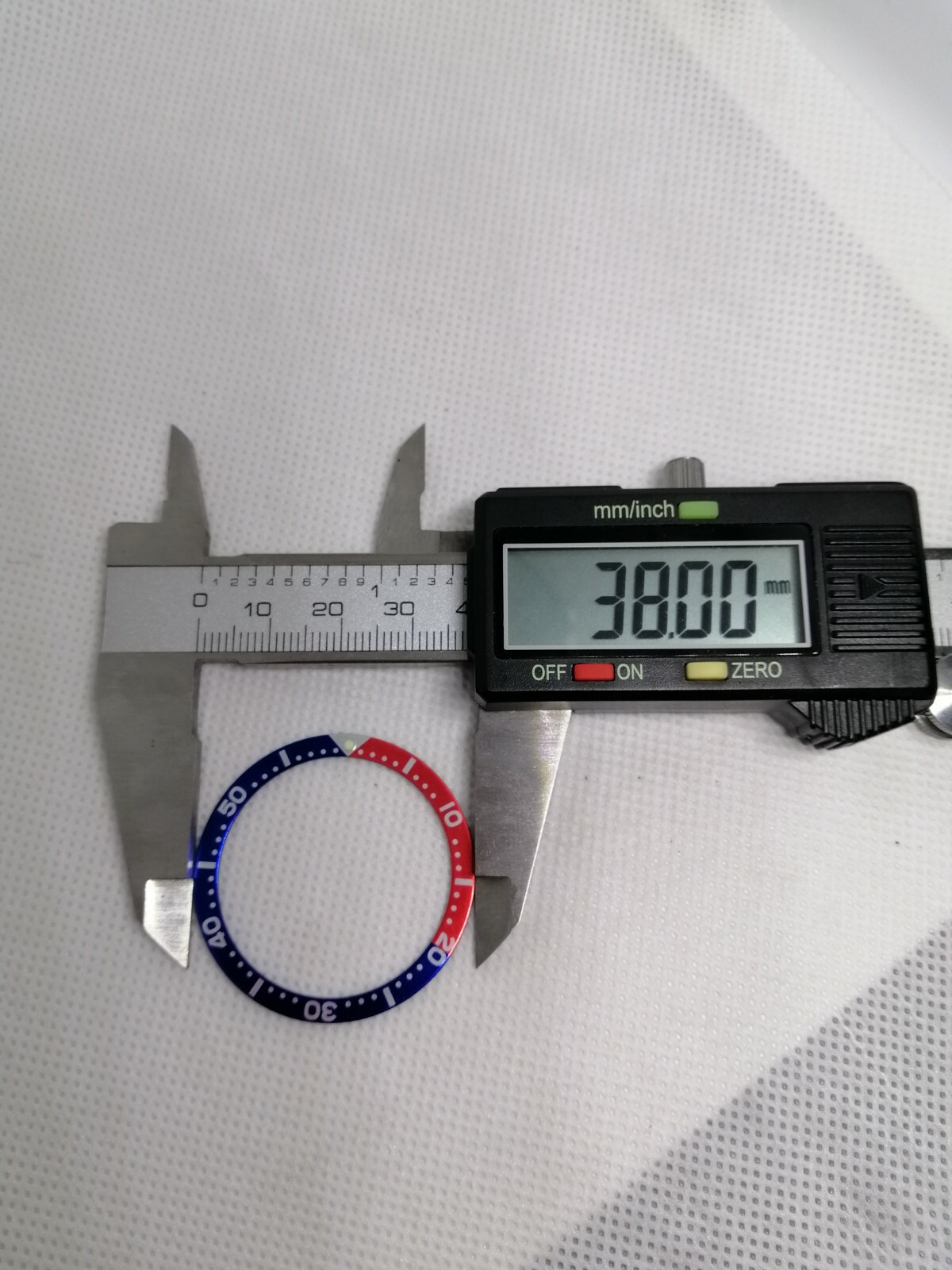 002 SEIKO PEPSI BEZEL INSERT FOR MENS DIVER SKX 7S26 0020, 6309 729A, 7002 700A