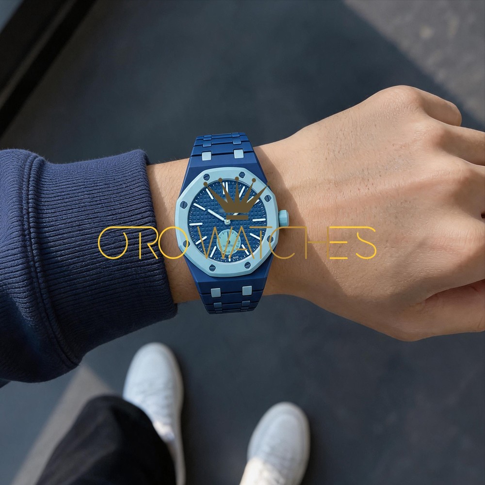 OROwatch Ceramic Strap Band Mod Kit For Swatch X AP Royal Pop Pre Sale Product