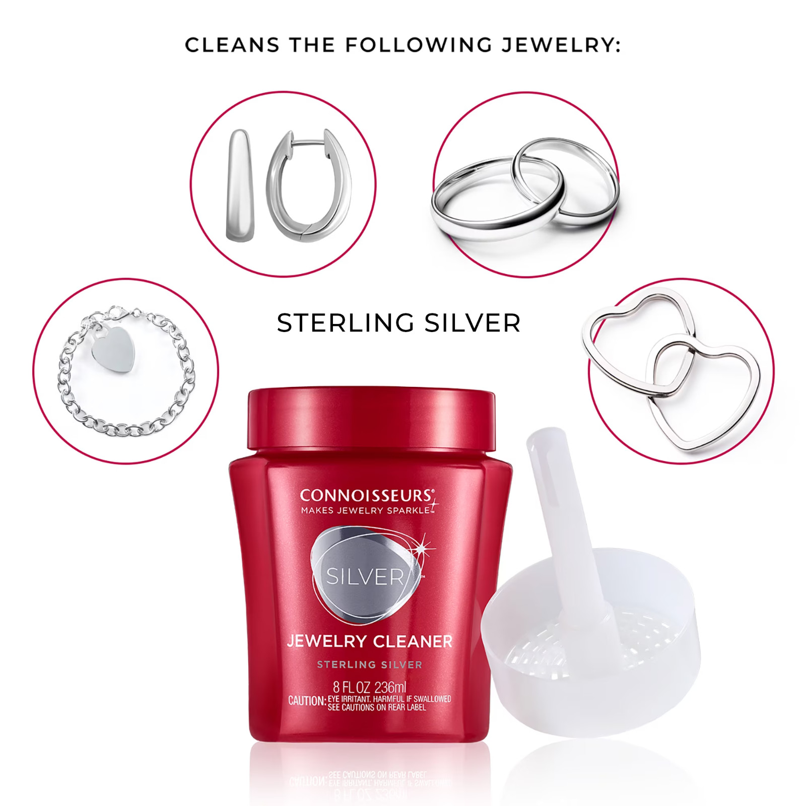 Jewelry Cleaner Solution Safely Clean All Jewelry Gold Silver Diamonds Stones
