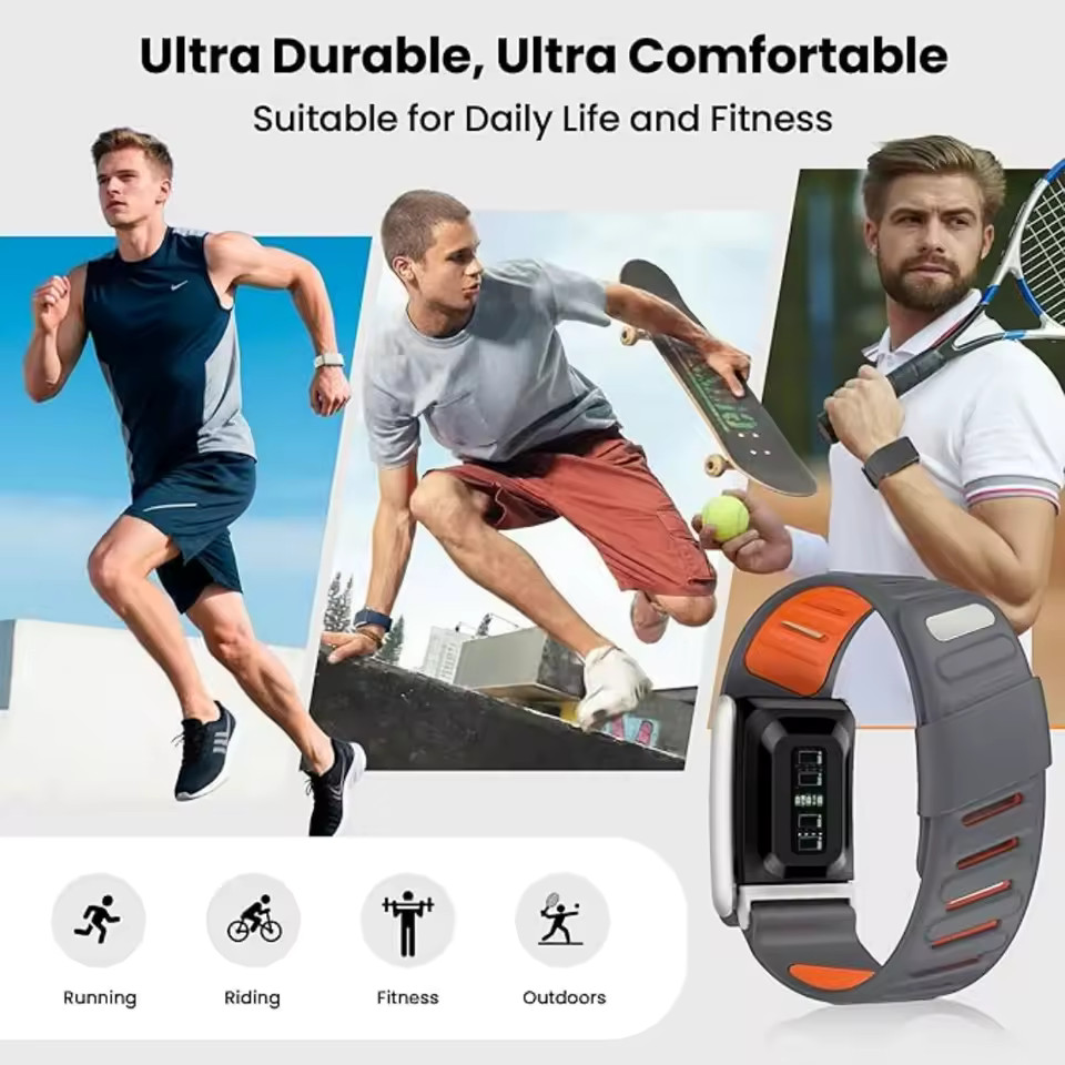 Soft Silicone Sports Adjustable Bracelet Band For Whoop 4.0/5.0/ONE/PEAK/LIFE/MG