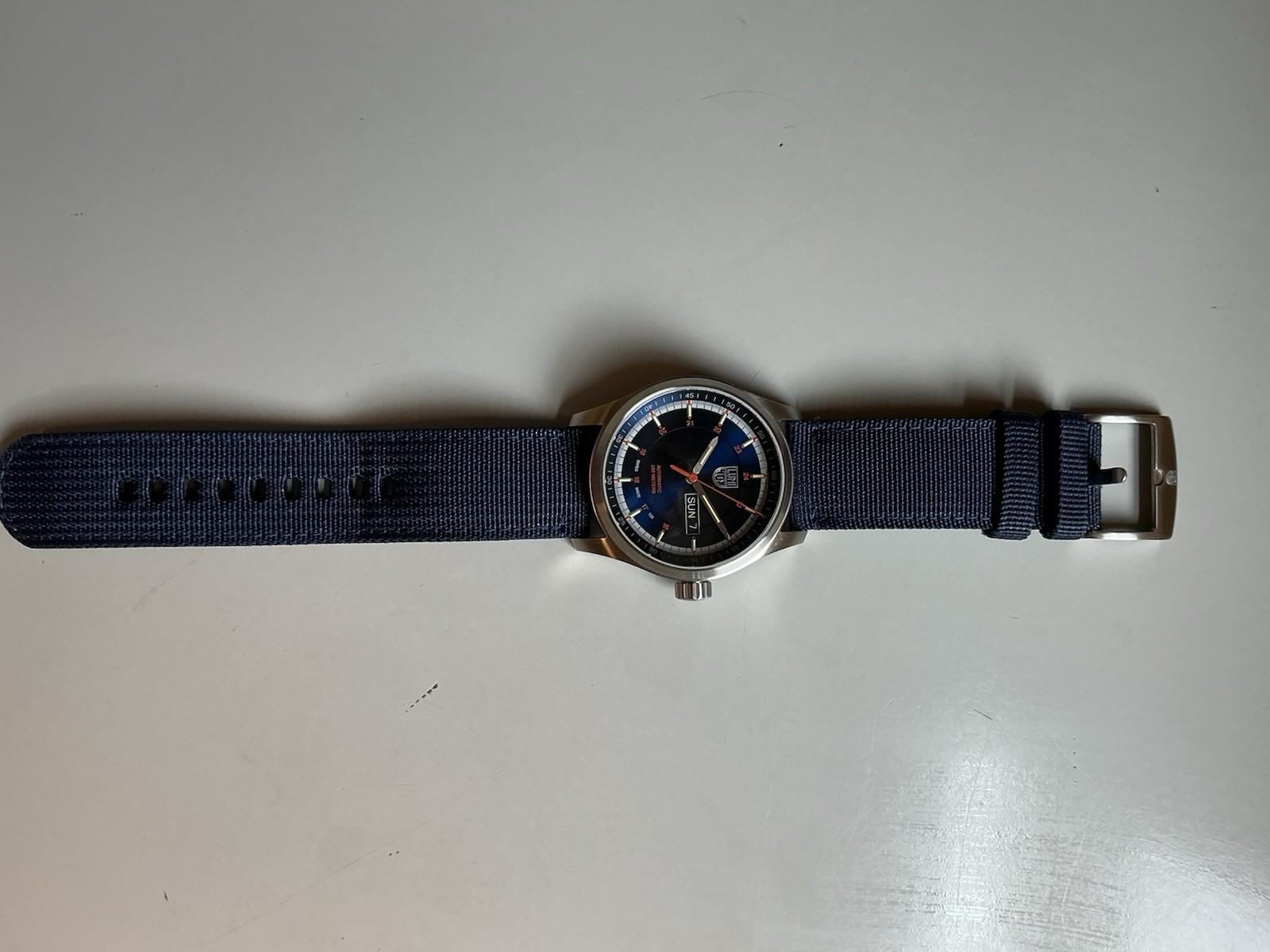 Luminox Atacama Field 44mm Silver Stainless Steel Case and Blue Dial