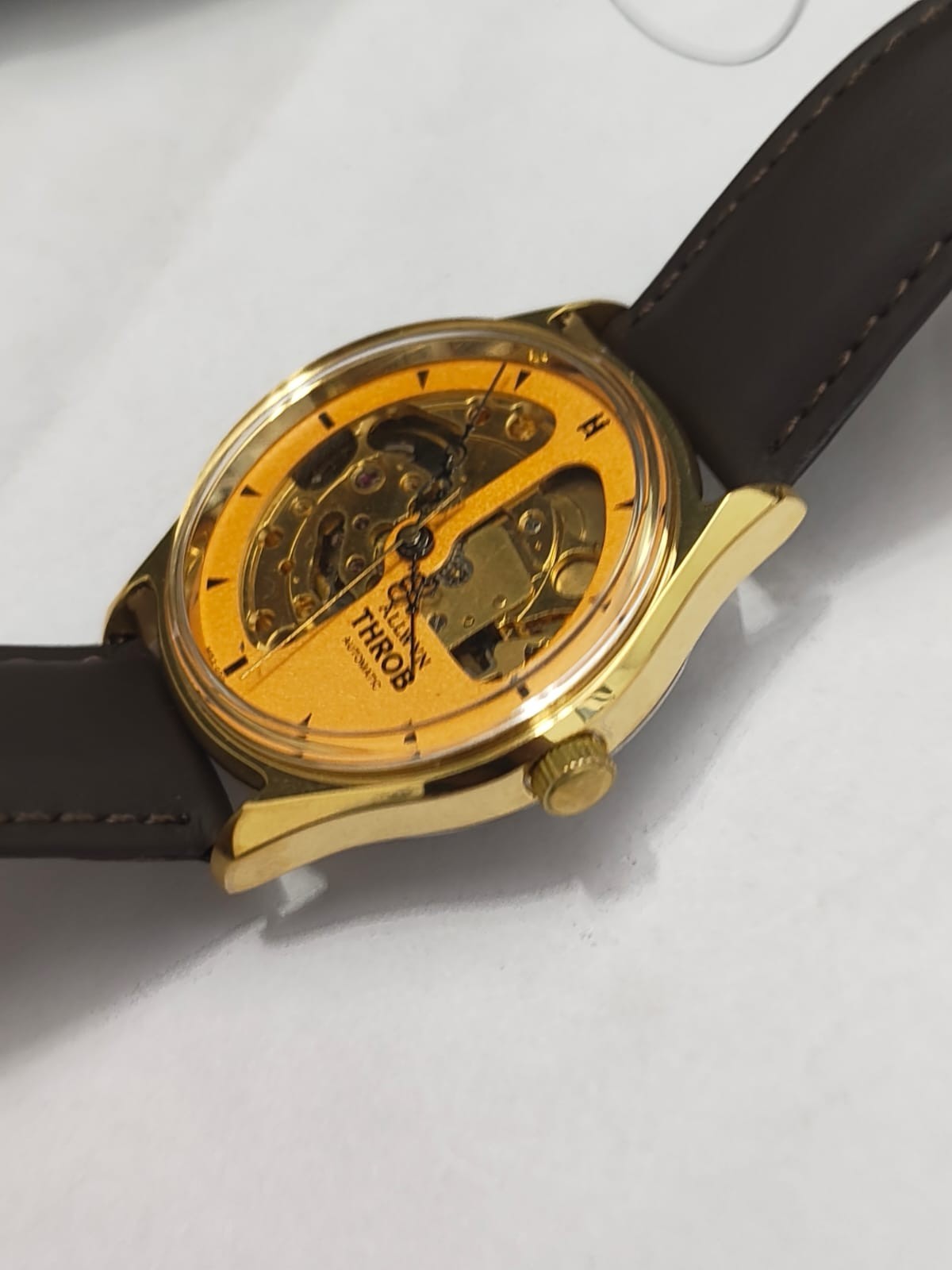 Allwyn Throb Automatic Skeleton Original Working Watch