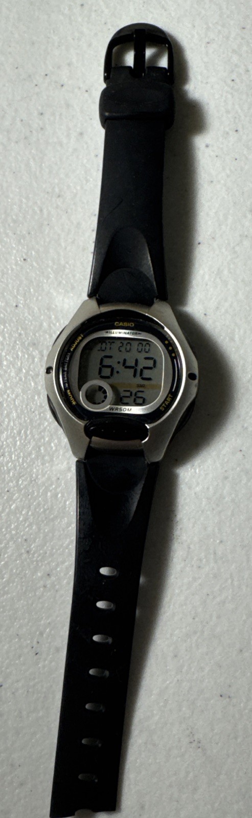 Casio LW-200 Digital Watch See Description Needs Band