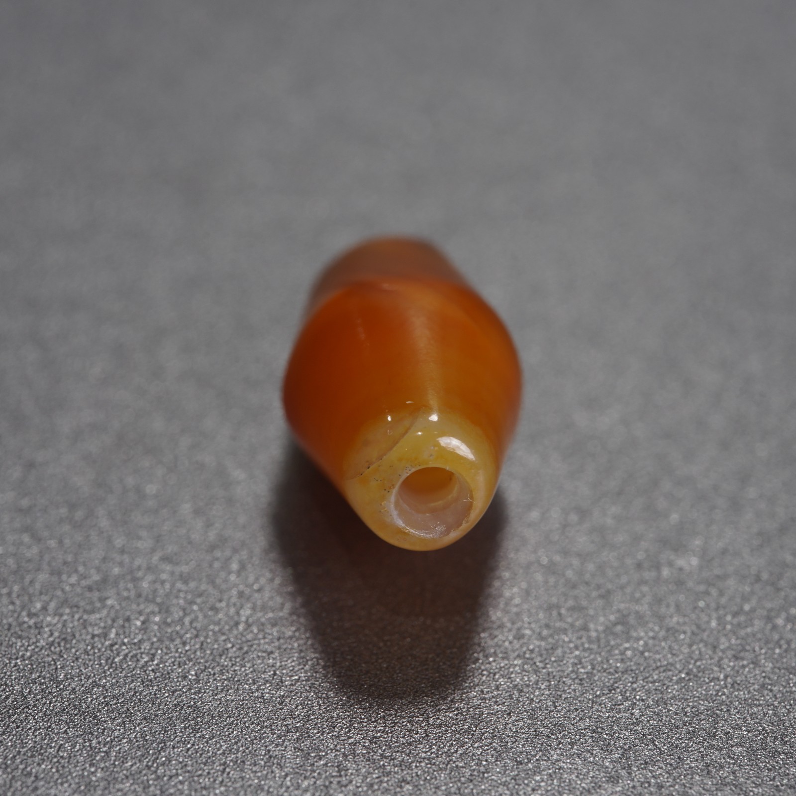 Hand Polished Agate Beads, Vintage Energy Stone for Bracelet Making 3.0g