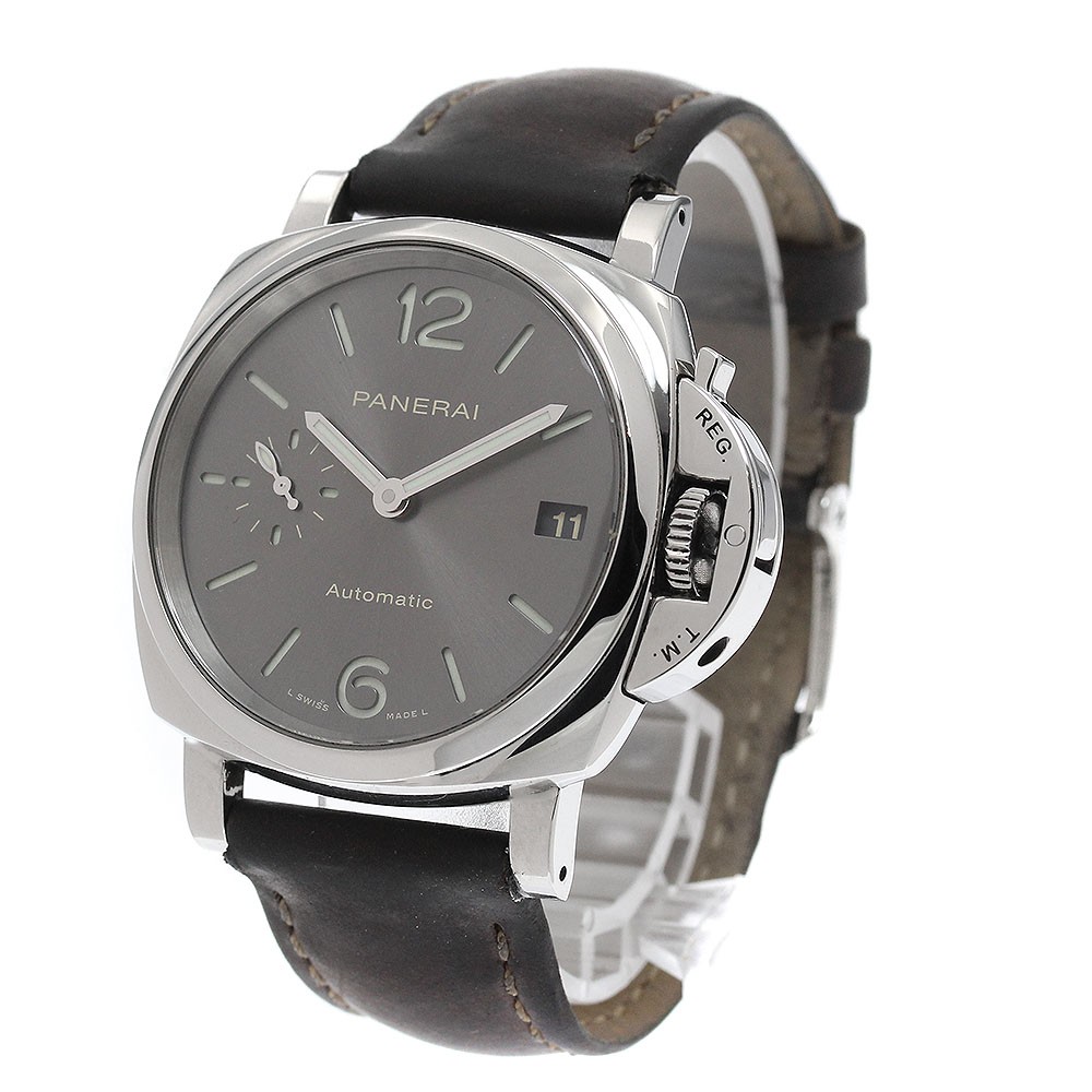PANERAI Luminor Due PAM00755 3 Days Acciao Gray Dial Automatic Boy’s_956161