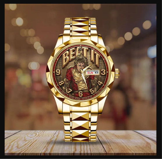 2026 New Michael Jackson Alloy Luxury Quartz Watch