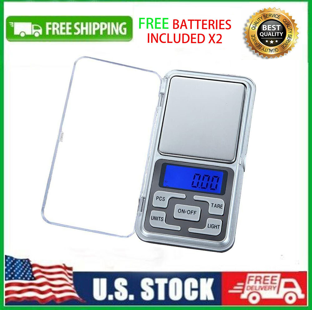 Digital 200g x0.01g Scale Jewelry Portable Pocket Balance Gram OZ. LCD Herb Gold