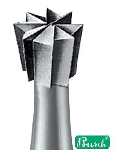 BUSCH BURS INVERTED CONE FIG. 3 BOX OF 6 ALL SIZES from .6mm to 2.3mm ORIGINAL!