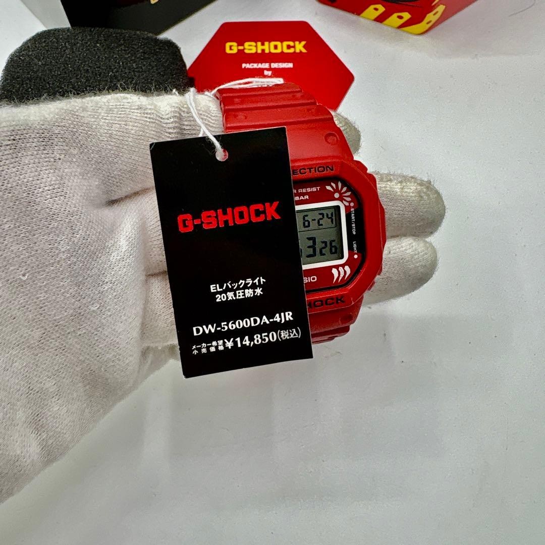 CASIO G-SHOCK DW-5600DA-4JR Red BlackEyePatch Limited Edition