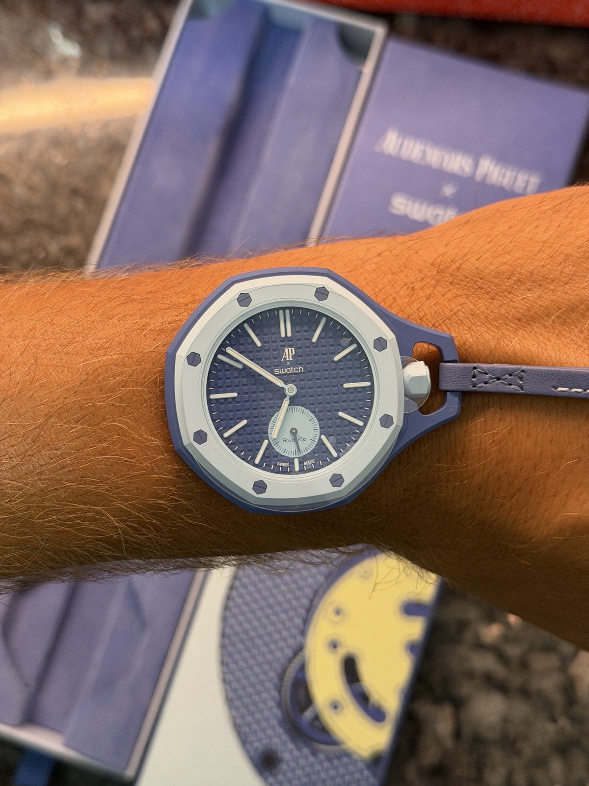 Swatch × Audemars Piguet AP Royal Pop LAN BA SHIPS NOW!! FROM USA!! FULL SET