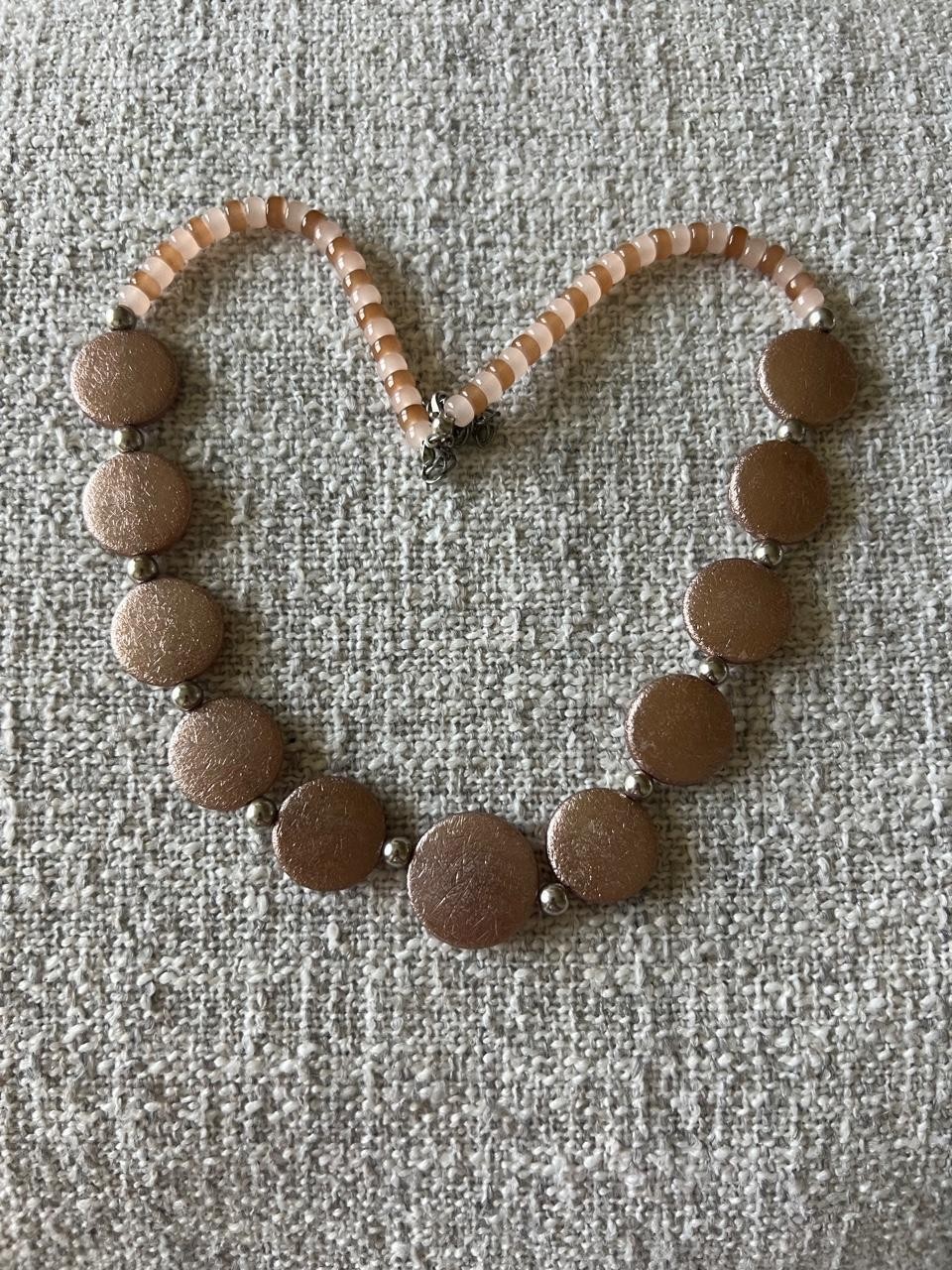 Pendant Disc Necklace