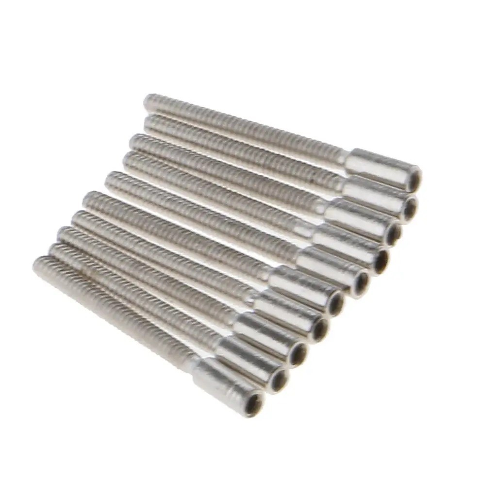 10pcs Watch Crown Stem Extensions 0.9mm Thread Repair Extender Kit