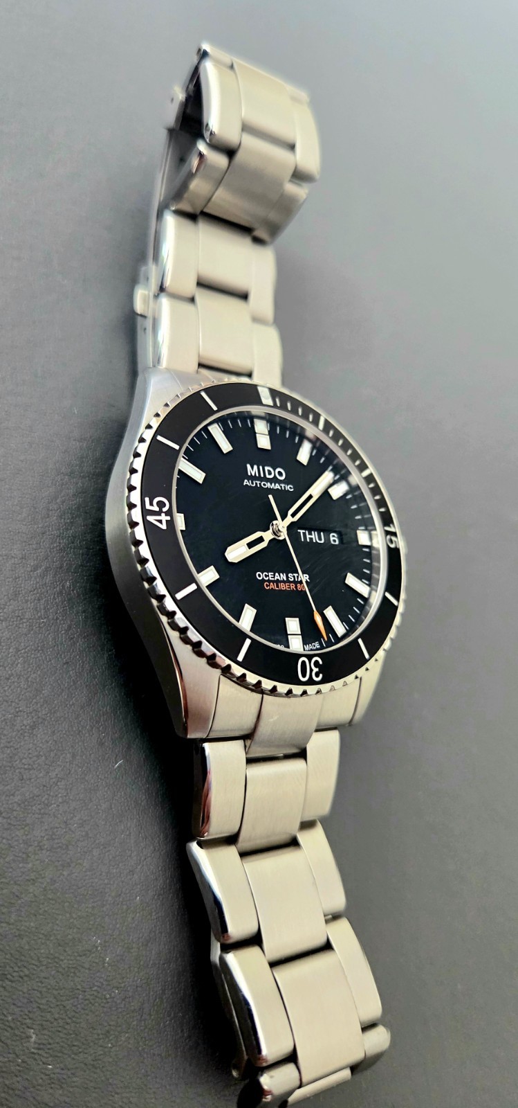 Mido Ocean Star Captain Automatic 42.5mm Black Dial, Day/Date M026.430.11.051.00