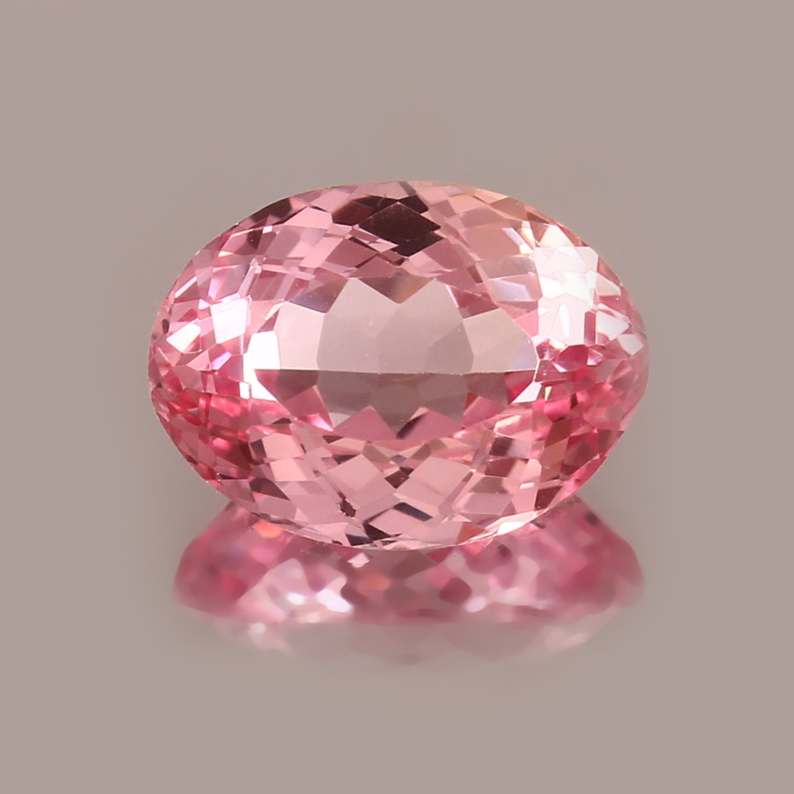Natural Flawless Ceylon Padparadscha Sapphire Oval Cut Loose Gemstone 11.80 Ct