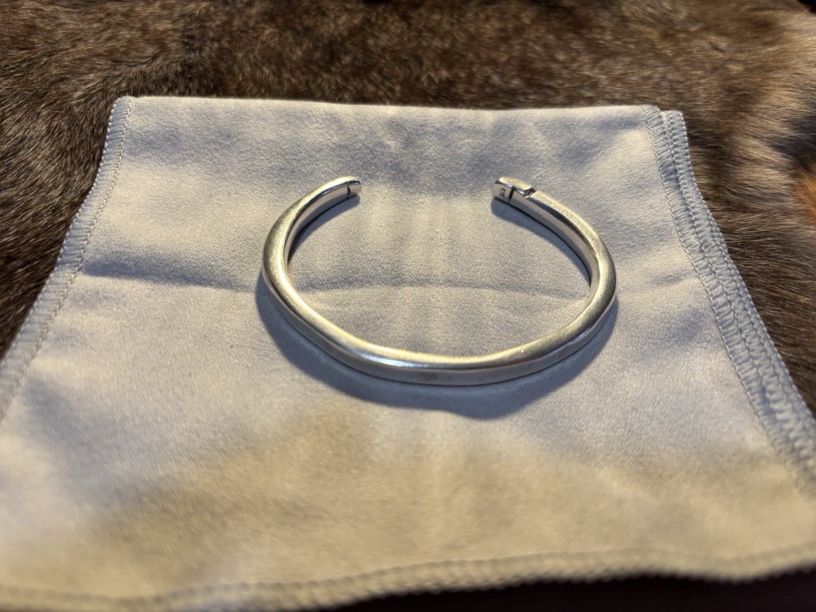 Buck Palmer Men’s Classic Buck Cuff Large Sterling Silver