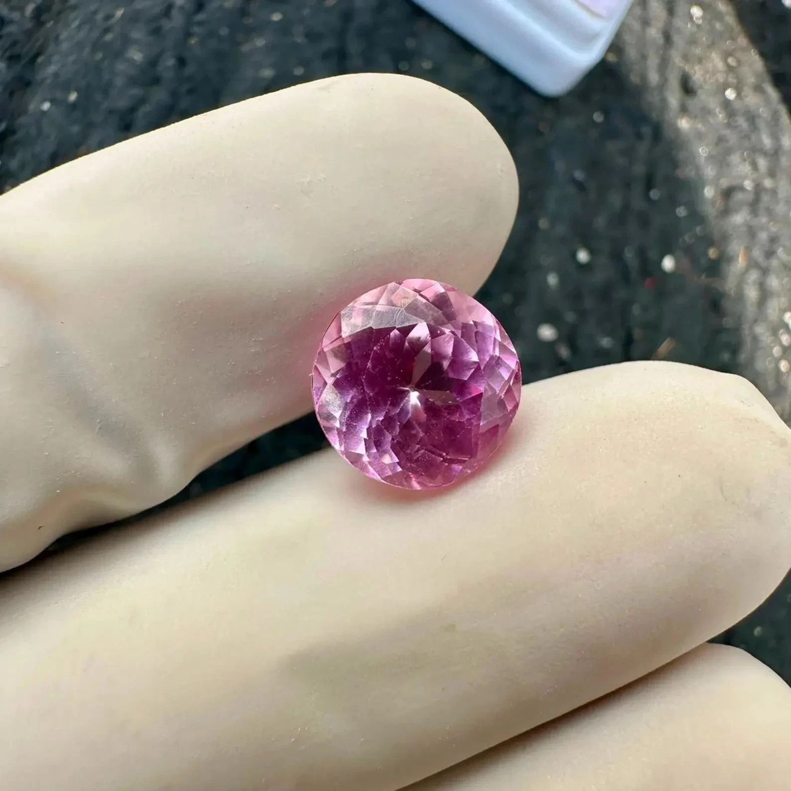 Certified Natural Padparadscha Sapphire 5 Ct Round Cut Premium Loose MR Gems T02
