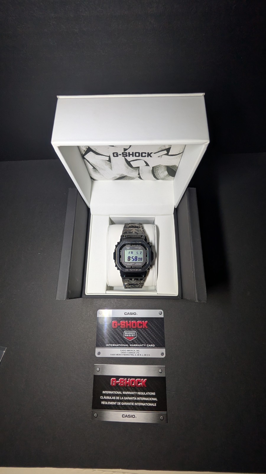 Casio G-Shock GMW-B5000EH-1 Eric Haze 40th Anniversary Limited Edition Metal