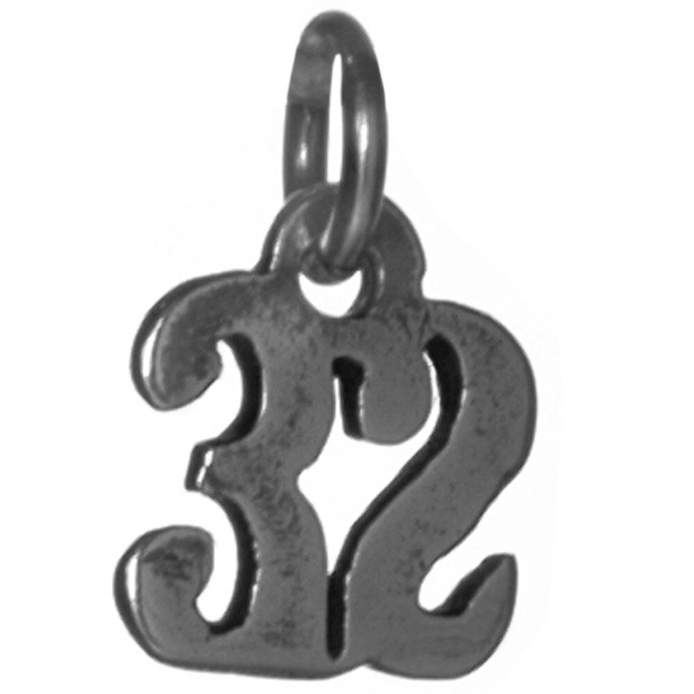Ster Number Numeral Pendants #’s 30-49, Style #402