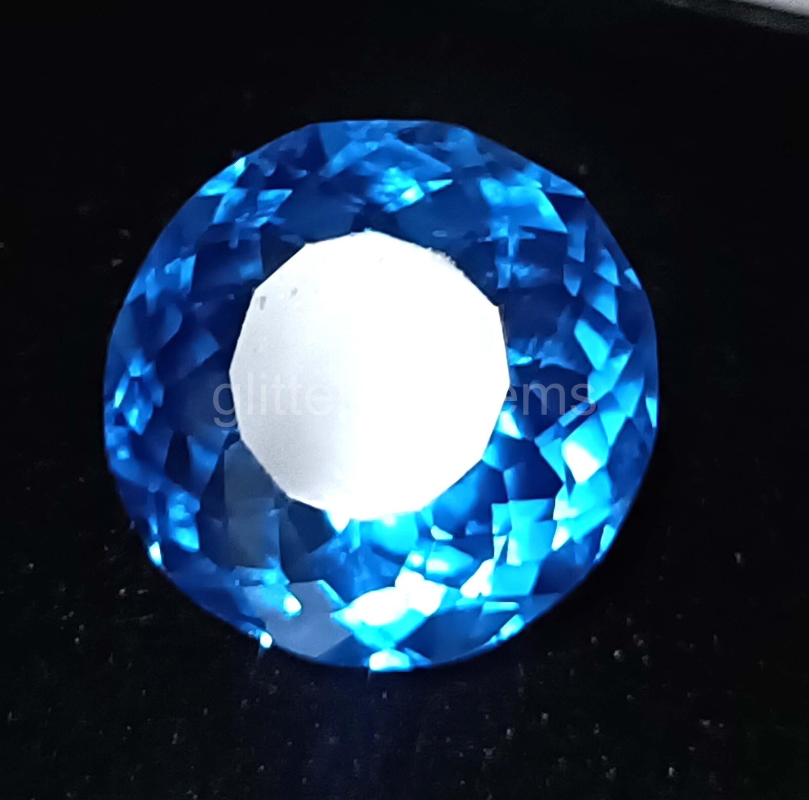 10.00 Ct Natural Blue Tanzanite – Round Cut IGL Certified Loose Gemstone 5DDT