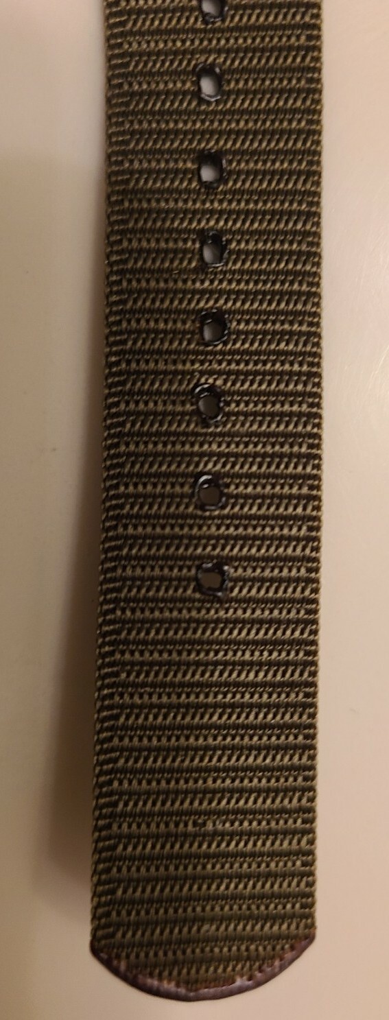 Watch Strap Vietnam Military Issue Vintage NOS Unused Watch Band 16mm Nylon