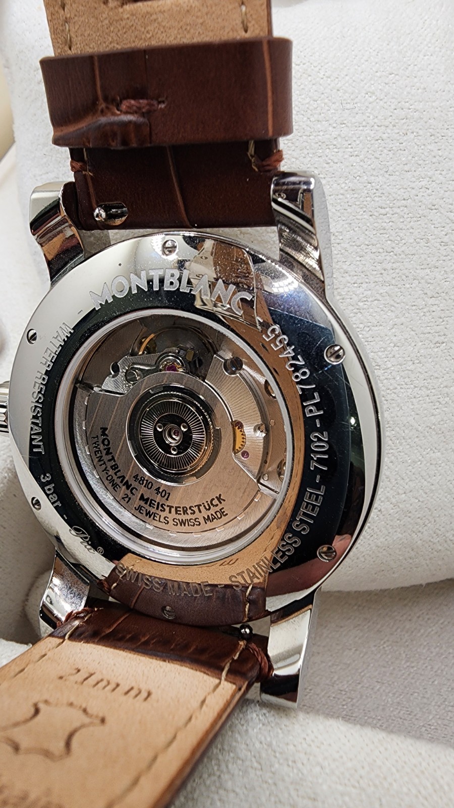 Montblanc Star 4810 Date Automatic 7102 Silver Dial 40mm w/ Box 105858