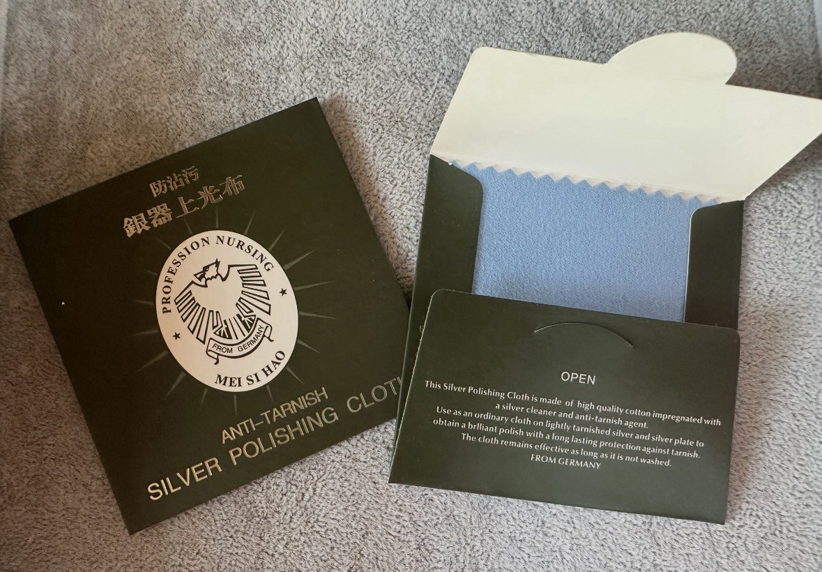20 Pack Silver Polishing Cloth Jewelry Cleaner Anti Tarnish Wiping Cloth