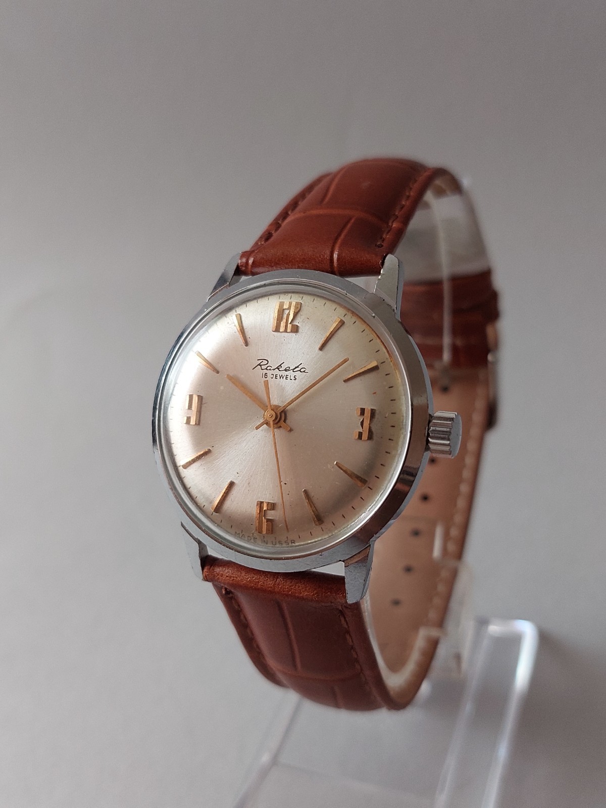 RAKETA Cal.2609 1960’s Authentic USSR (Serviced,Oiled)