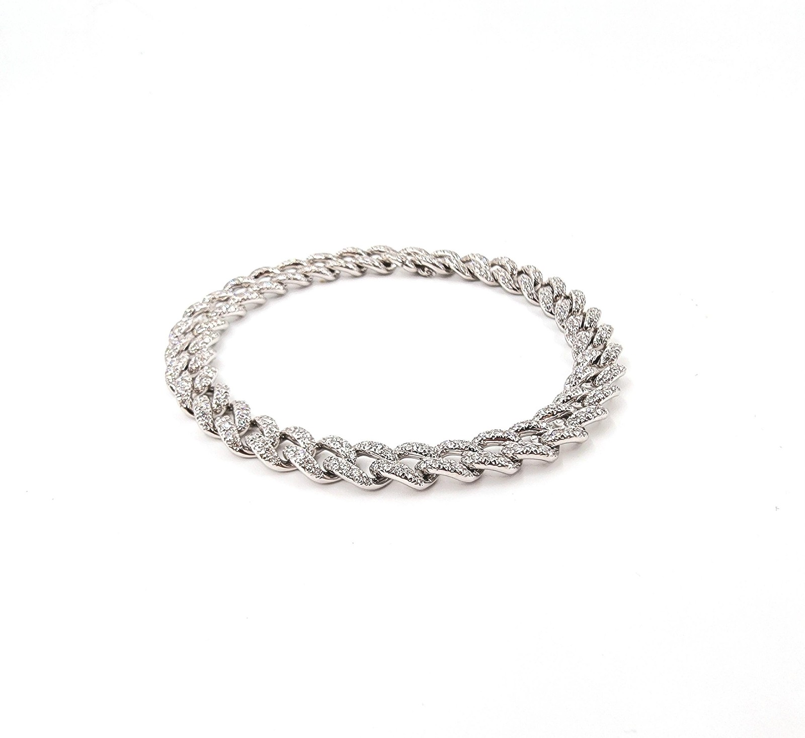 2.57 ct Cuban Link Diamond Bracelet