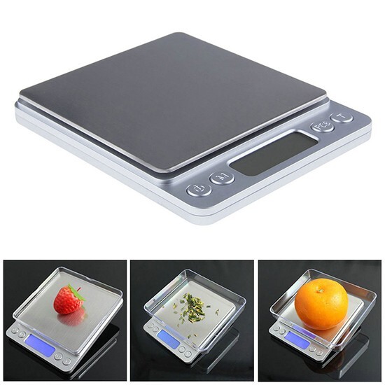 PreAsion Mini Digital Scale Pocket Gram Balance for Jewelry Gold Silver Coin 200
