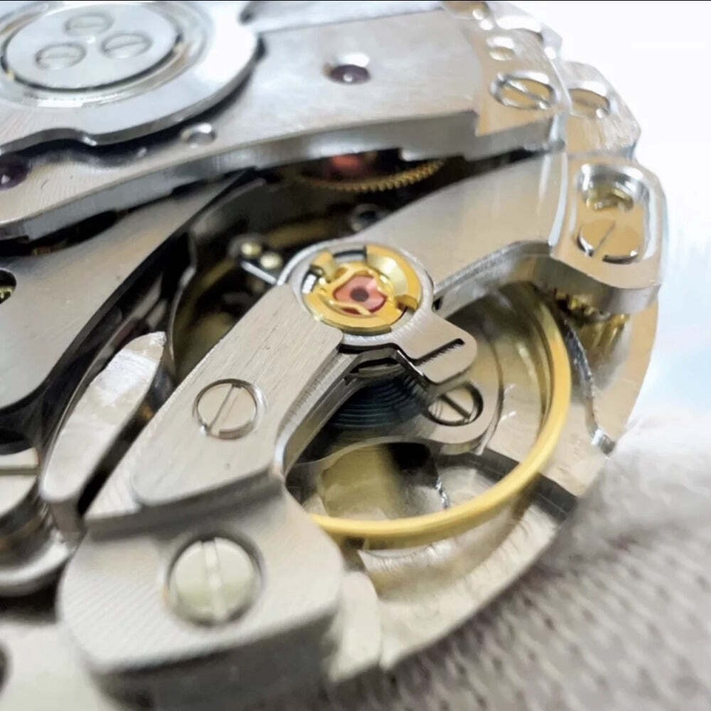 4130 Mechanical Movement 6 Hands No Calendar Daytona Blue Hairspring