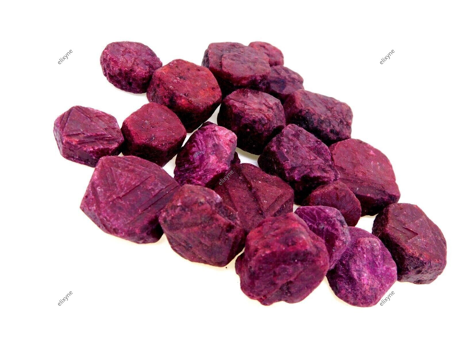 African Natural Red Ruby Rough 600+ Cts Certified Gemstone Lot