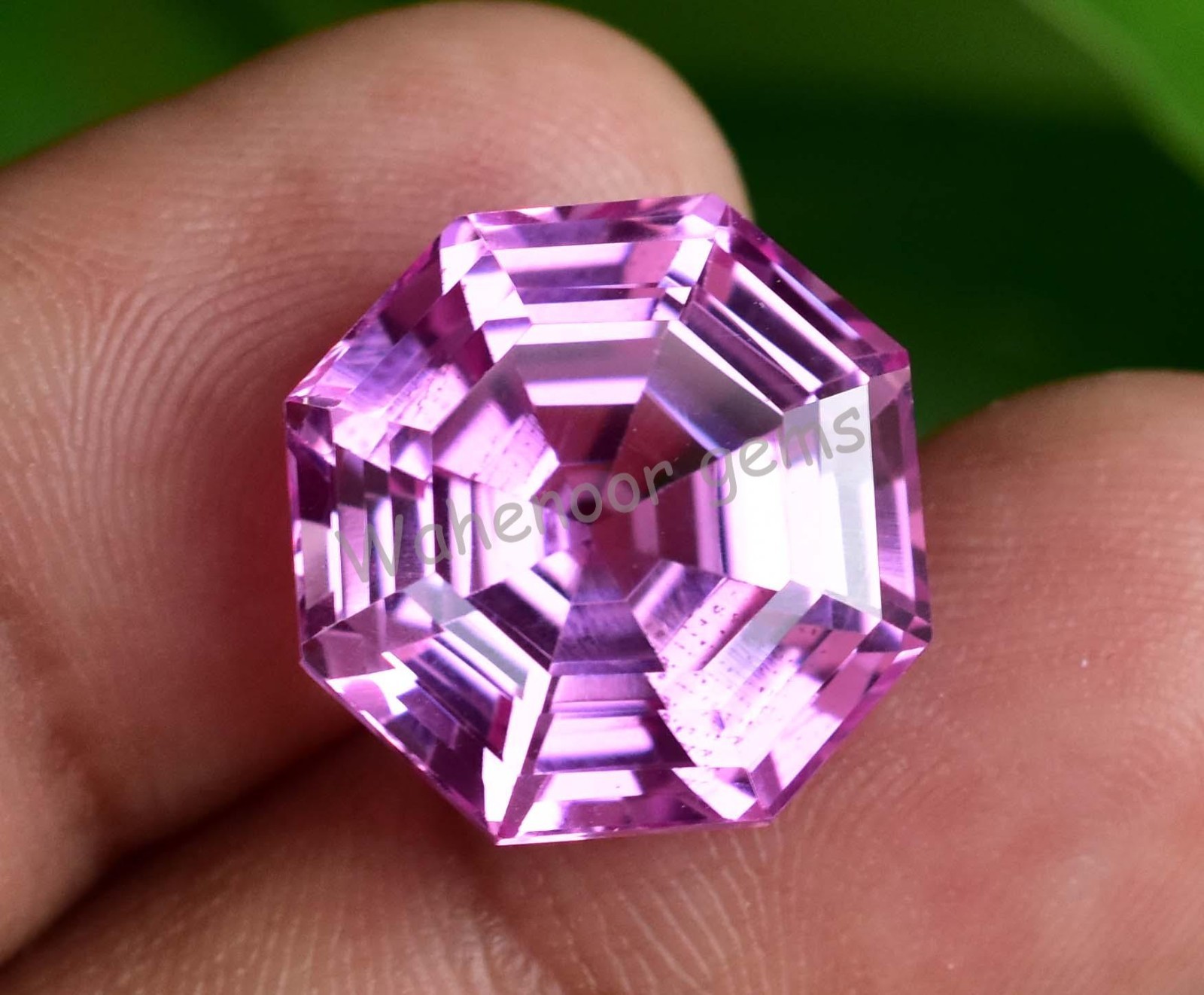 Flawless 19.90 Ct Natural Pink Sapphire Sri Lanka Certified Loose Gemstone