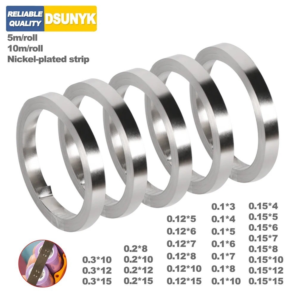 18650 Li-ion Battery Nickel Sheet Plate Nickel Plated Steel Belt Strip Connector