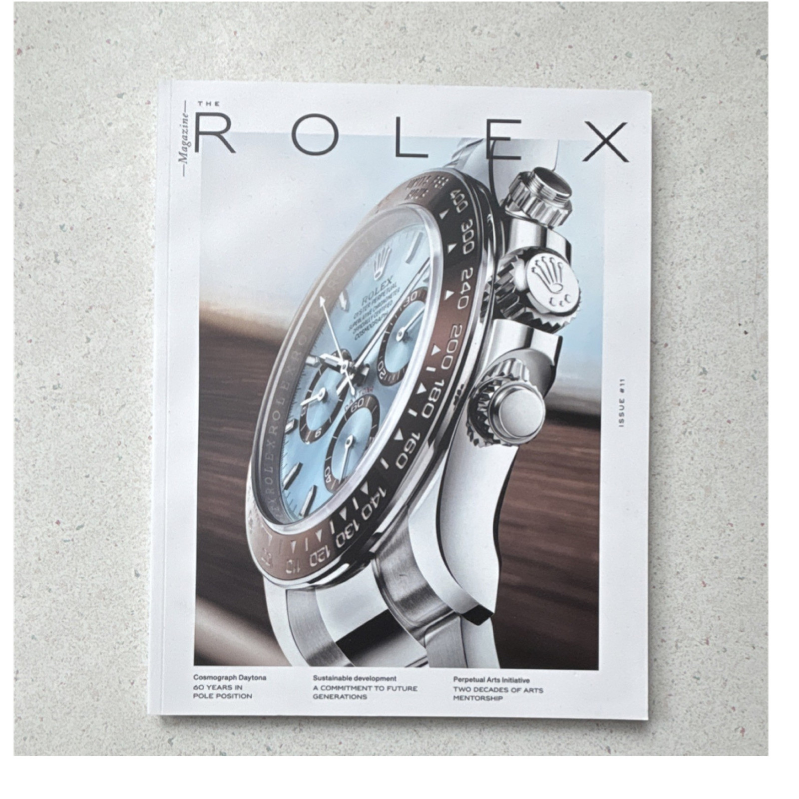 Rolex Cosmograph Daytona Watch Catalog Magazine Issue 11 Daytona Cover 2010-Now