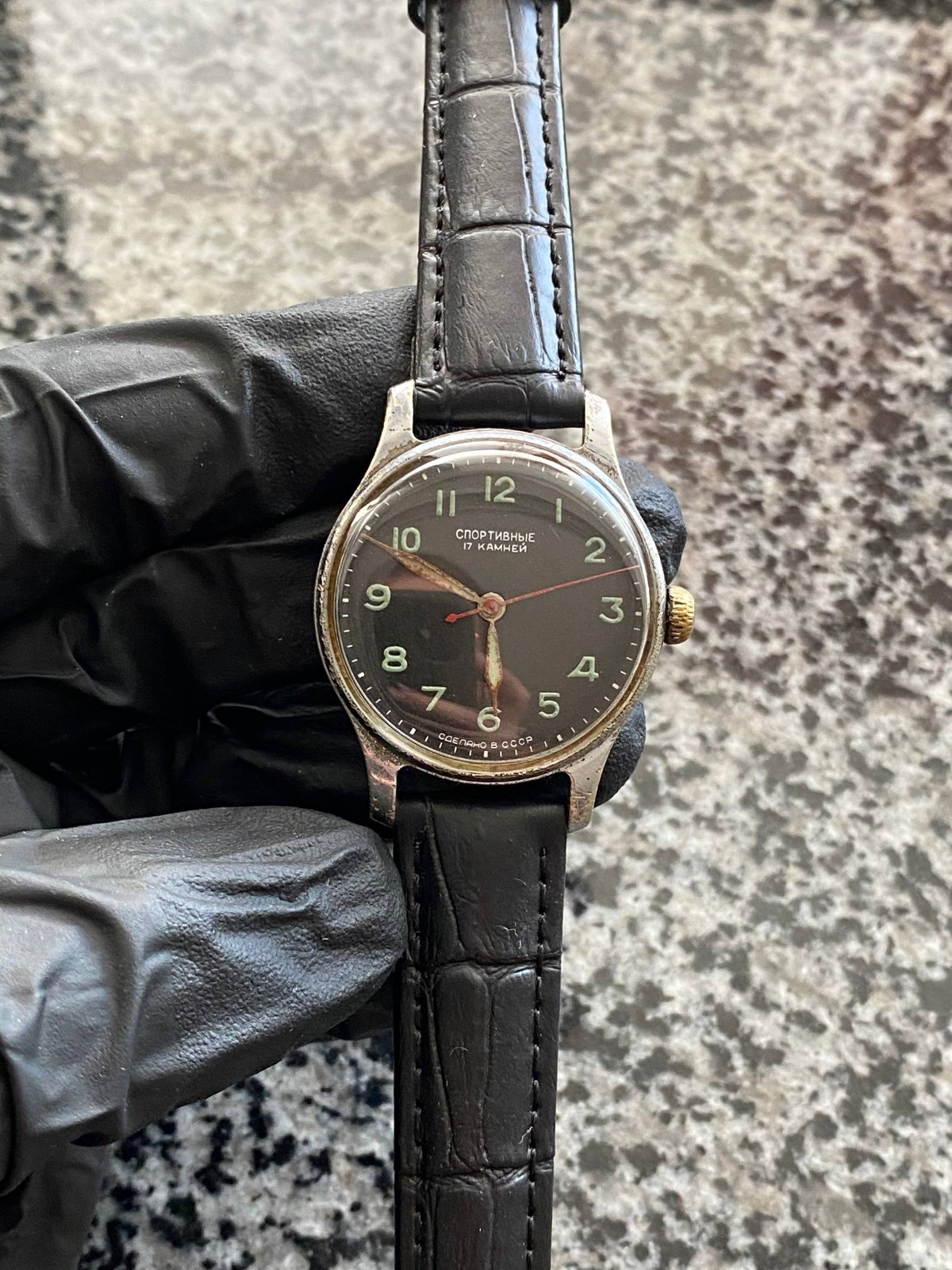 Vintage Sportivnie Watch mechanical Original Wristwach 1 MCHZ Kirova Rare Men’s