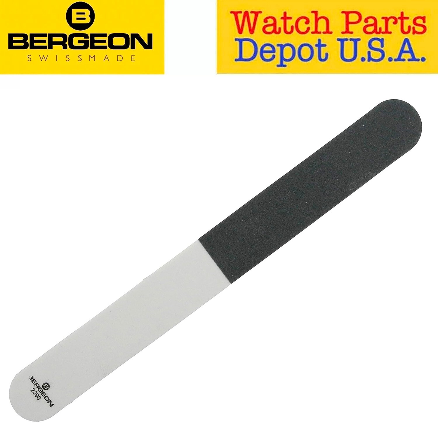 Bergeon 2290 Flexible Polishing Buff Stick 3 Grit Watch Bracelets Cases – NEW!