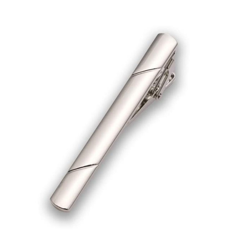 4PCS Tie Clip Necktie Bar Clasp Clamp Pin Gold Black Silver Mens Stainless Steel