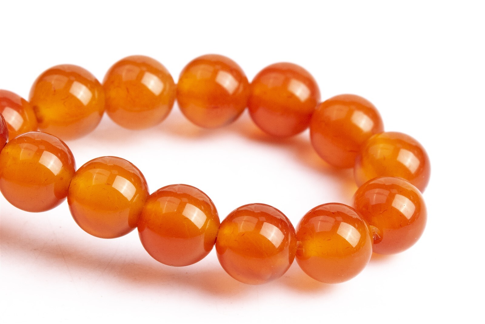 Natural Orange Brown Carnelian Beads Grade AAA Round Loose Beads 4/6/8/10MM