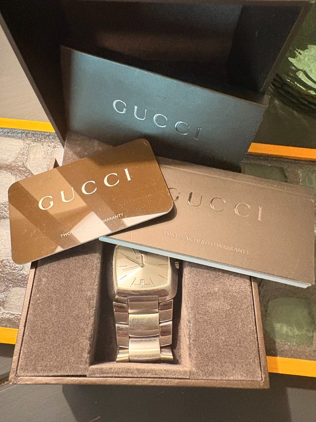 Authentic Gucci 8500M men’s quartz watch. OBO