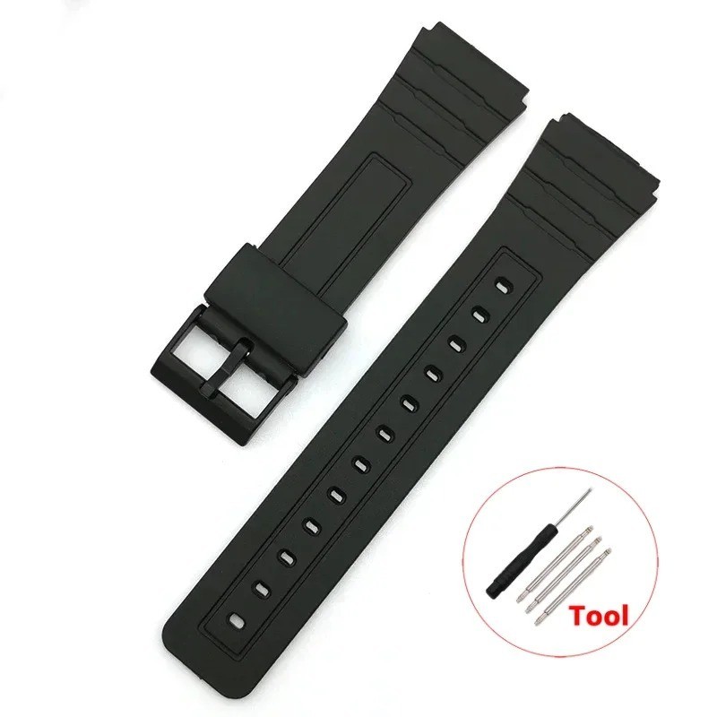 CASIO Watch Band W800H A158/168 AE1200/1300 F91W F84 Watchband Men Women Bracele